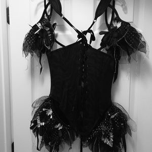 Dresses - Artisan Renaissance Fairy Corset Dress Dresses - Artisan Renaissance Fairy Corset Dress
